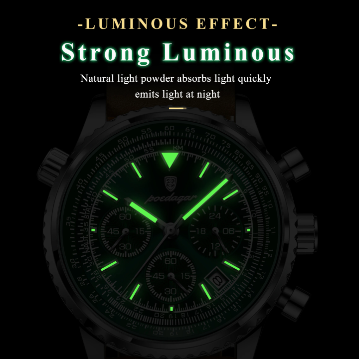 Reloj para hombre - cuarzo de lujo