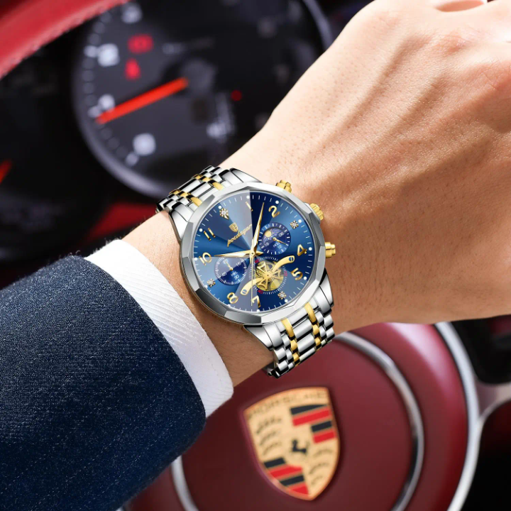 Reloj poedagar para hombre -  cuarzo de lujo