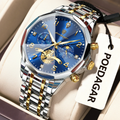 Reloj poedagar para hombre -  cuarzo de lujo