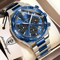 Reloj luminoso impermeable poedegar - cuarzo de lujo