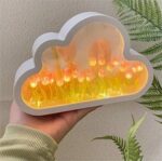 Lampara 2 en 1 (Lampara y espejo) Tulipanes infinitos - Imagen 2